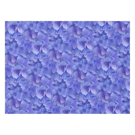 Hydrangea Blue Tischdecke (Vorderseite (Horizontal))