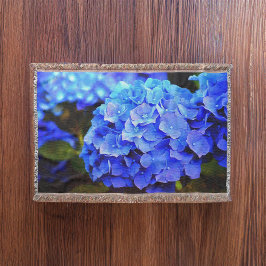 Hydrangea-Blues Decke