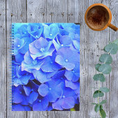 Hydrangea-Blues Notizblock