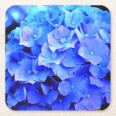 Hydrangea Blues Paper Untersetzer (Vorderseite)