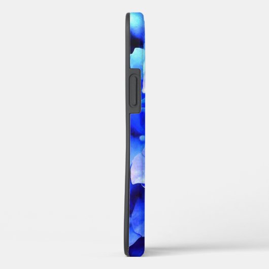 Hydrangea Blues Personalisiert Case-Mate iPhone Hülle (Rückseite / Rechts)