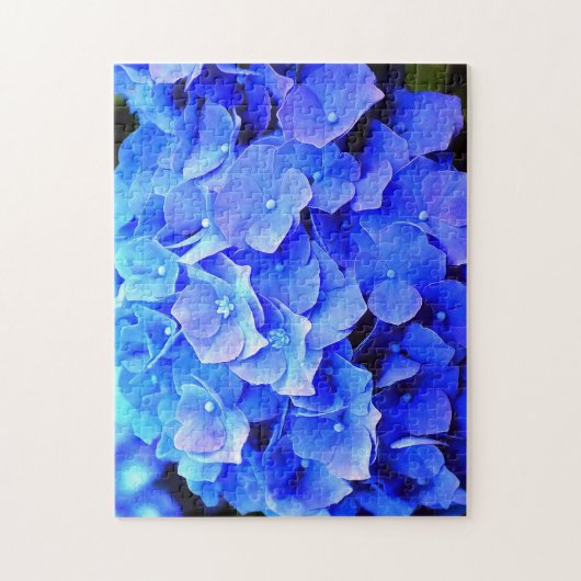 Hydrangea Blues Puzzle (Vertikal)