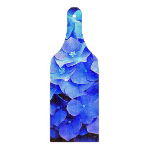 Hydrangea-Blues Schneidebrett