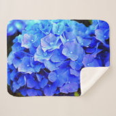 Hydrangea-Blues Sherpadecke (Vorderseite (Horizontal))