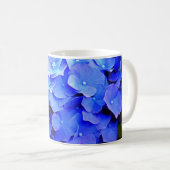 Hydrangea Blues Tasse oder Cup (VorderseiteRechts)