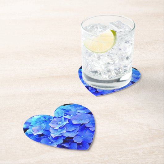 Hydrangea-Blues Untersetzer (Vor Ort)