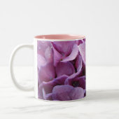 Hydrangea blüht Kaffee-Tasse Zweifarbige Tasse (Links)