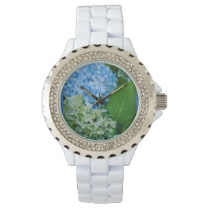 Hydrangea-Blume Armbanduhr