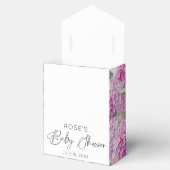 Hydrangea Blume Babydusche Geschenkschachtel (Geöffnet)