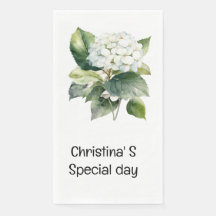 Hydrangea Blume Flora Liebhaber der Wasserfarbe