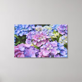 Hydrangea-Blume Fotokunst Leinwanddruck (Vorderseite)