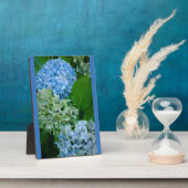 Hydrangea-Blume Fotoplatte (Seite)