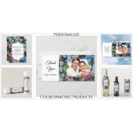 Hydrangea Blume Frame Vielen Dank Dankeskarte