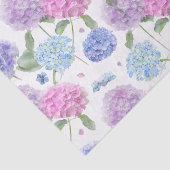 Hydrangea-Blume für Wasserfarben Seidenpapier (Ausschnitt)