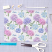 Hydrangea-Blume für Wasserfarben Seidenpapier (Handwerk)