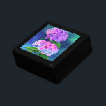 Hydrangea-Blume-Geschenkboxen Erinnerungskiste<br><div class="desc">Beautiful Hydrangea Blume Geschenkboxen - MIGNED Art Painting - Anpassbar</div>