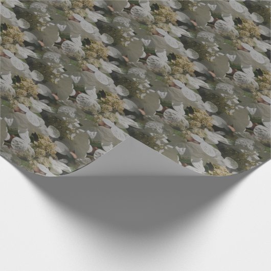 Hydrangea-Blume Geschenkpapier (Ecke)