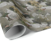 Hydrangea-Blume Geschenkpapier (Rolleneckpunkt)