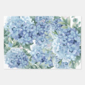 Hydrangea-Blume Geschenkpapier Set (Vorderseite)