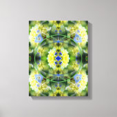 Hydrangea-Blume gestalten Ihr eigenes Foto Leinwanddruck (Vorderseite)