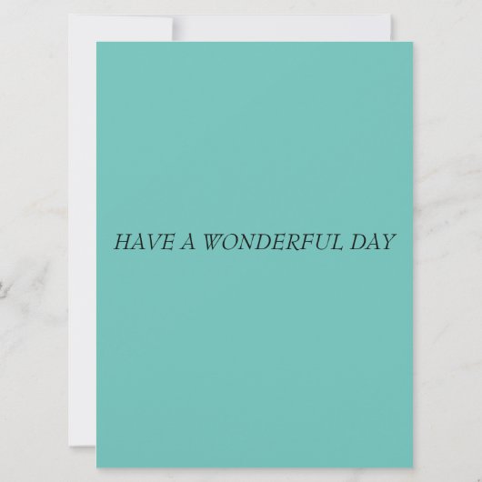 HYDRANGEA BLUME GLÜCKLICH BIRTHTAG (Rückseite)