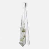 Hydrangea Blume Groom's Neck Tie Krawatte (Vorderseite)