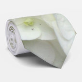 Hydrangea Blume Groom's Neck Tie Krawatte (Gerollt)