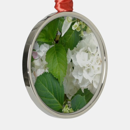 Hydrangea Blume Grüner Garten Pflanze Ornament Aus Metall (Rechts)