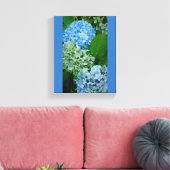 Hydrangea-Blume Leinwanddruck (Insitu (Wohnzimmer))