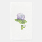 Hydrangea-Blume, lila Serviette (Vorderseite)