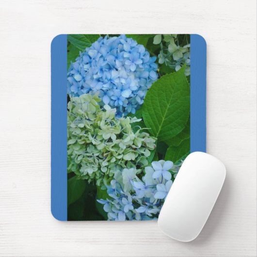 Hydrangea-Blume Mousepad (Mit Mouse)