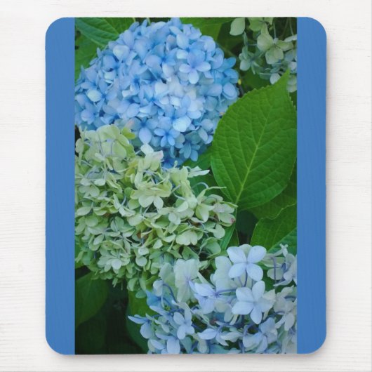 Hydrangea-Blume Mousepad (Vorne)