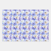 Hydrangea-Blume Nah Geschenkpapier Set (Vorderseite)