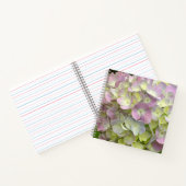 Hydrangea-Blume Notizblock (Innenseite)