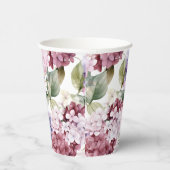 Hydrangea-Blume Pappbecher (Rechts)
