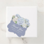 Hydrangea Blume Periwinkle Lila Wedding Party Geschenkanhänger (Beispiel)