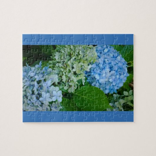 Hydrangea-Blume Puzzle (Horizontal)