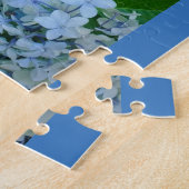 Hydrangea-Blume Puzzle (Seite)