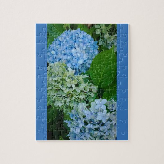 Hydrangea-Blume Puzzle (Vertikal)