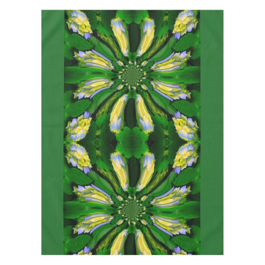 Hydrangea Blume Swirl Tablecloth Tischdecke (Vorderseite)