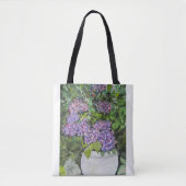 Hydrangea Blume Tote Bag Tasche (Vorderseite)