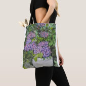 Hydrangea Blume Tote Bag Tasche (Von Nahem)
