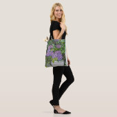 Hydrangea Blume Tote Bag Tasche (Am Model)