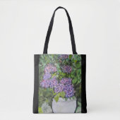 Hydrangea Blume Tote Bag Tasche (Vorderseite)