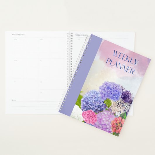 HYDRANGEA BLUME WEEKLY PLANNER PLANER (Anzeige)