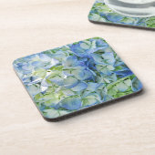 Hydrangea-Blumen-GetränkeUntersetzer Getränkeuntersetzer (Linke Seite)