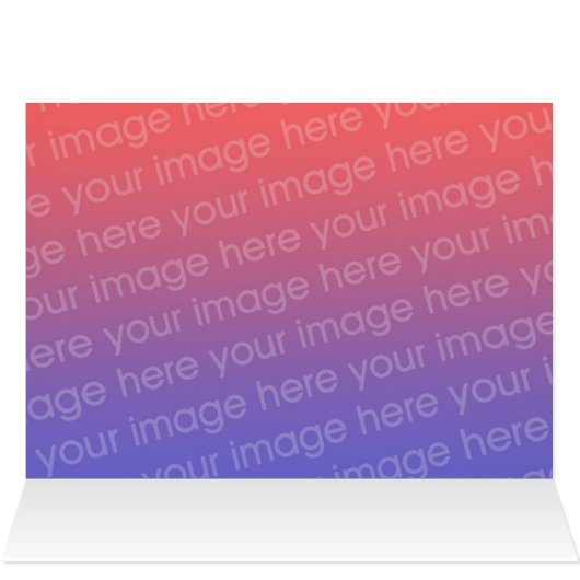 Hydrangea-Blumen-Hochzeits-Tabellen-Platzkarte (Innenansicht Horizontal (Oben))