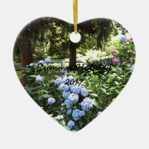 Hydrangea Blumenbäume Naturfotografie Keramikornament