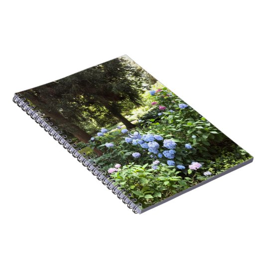 Hydrangea Blumenbäume Naturfotografie Notizblock (Rechte Seite)