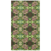 Hydrangea Blüte im Herbst mit Golden Hosta Blätter Tischdecke (Vorderseite)